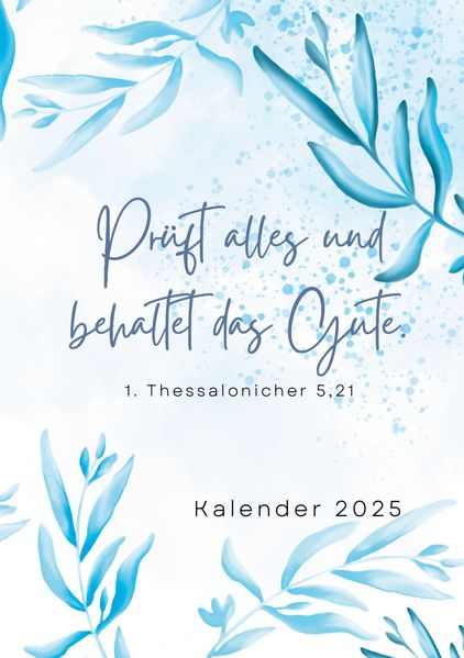 Cover von Christlicher Kalender 2025