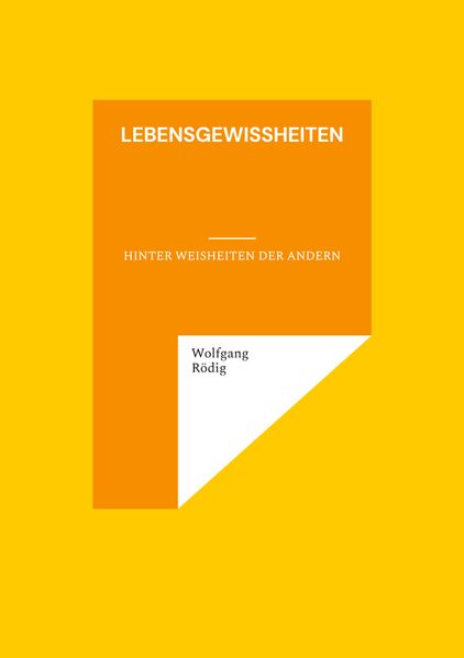 Cover von Lebensgewißheiten