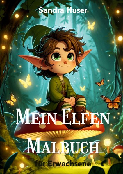 Cover von Mein Elfen Malbuch