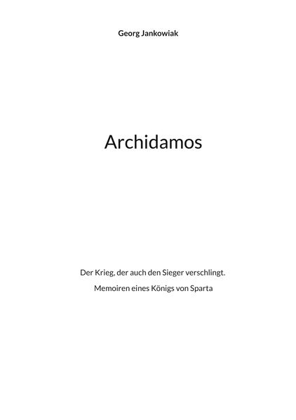 Cover von Archidamos