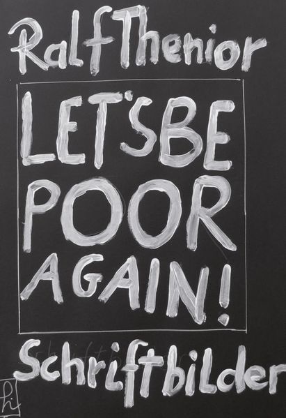 Cover von Let’s be poor again!