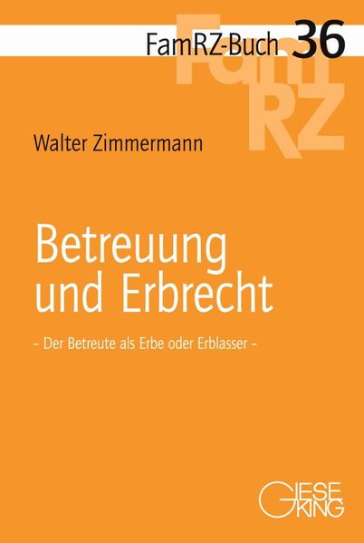 Cover von Betreuung und Erbrecht