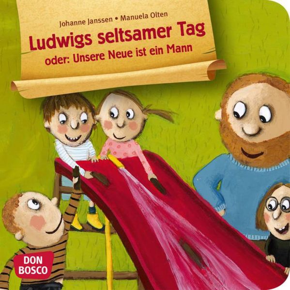 Cover von Ludwigs seltsamer Tag oder: Unsere Neue ist ein Mann