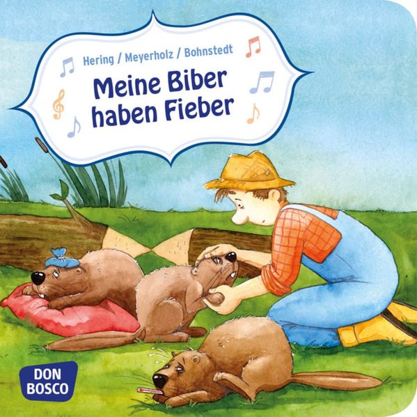 Cover von Meine Biber haben Fieber. Mini-Bilderbuch