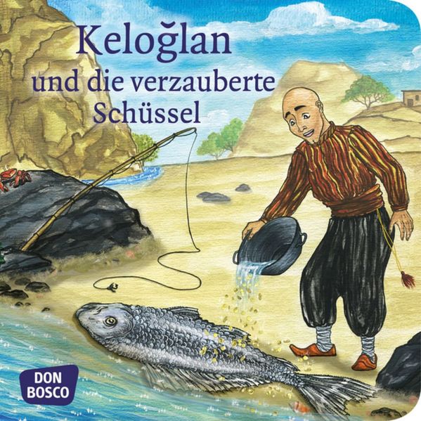 Cover von Keloglan und die verzauberte Schüssel. Mini-Bilderbuch.