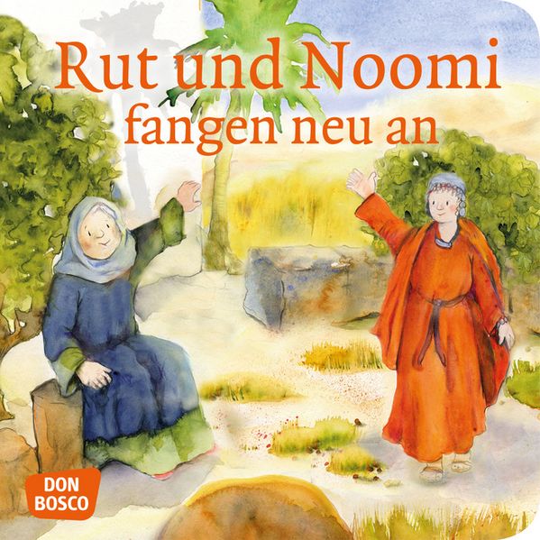 Cover von Rut und Noomi fangen neu an. Mini-Bilderbuch