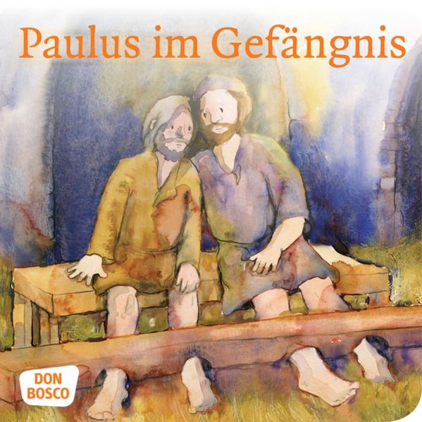 Cover von Paulus im Gefängnis. Mini-Bilderbuch.