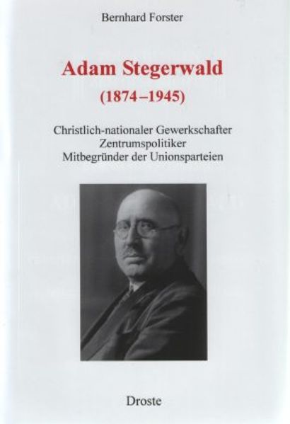 Cover von Adam Stegerwald (1874-1945)