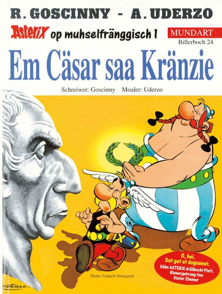 Cover von Asterix Mundart Moselfränkisch I