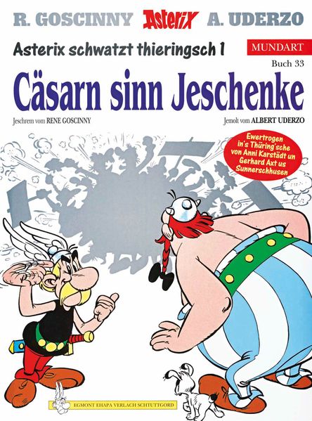 Cover von Asterix Mundart Thüringisch I