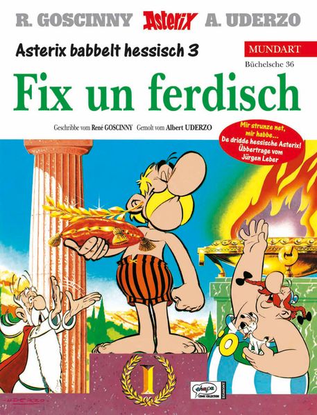 Cover von Asterix Mundart Hessisch III