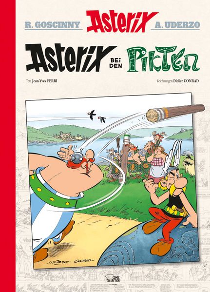 Cover von Asterix 35 Luxusedition