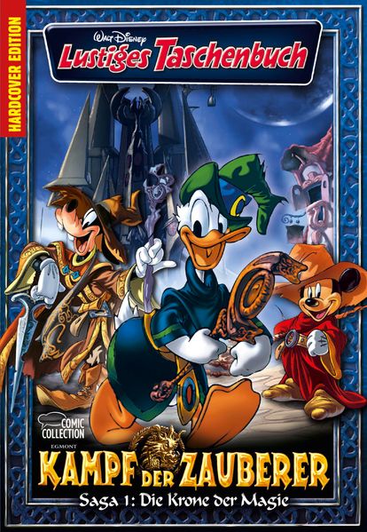 Cover von Lustiges Taschenbuch – Kampf der Zauberer Saga 01