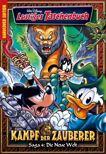 Cover von Lustiges Taschenbuch – Kampf der Zauberer Saga 04