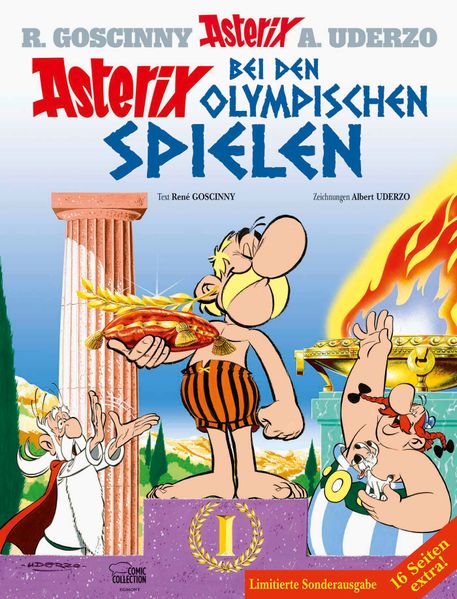Cover von Asterix bei den Olympischen Spielen