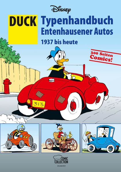 Cover von DUCK – Typenhandbuch Entenhausener Autos 1937 bis heute