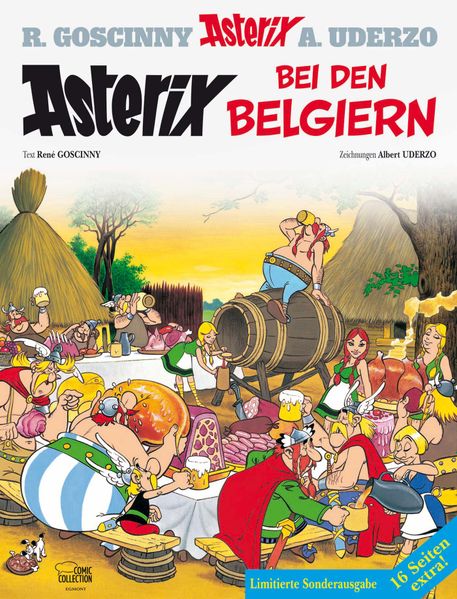 Cover von Asterix bei den Belgiern