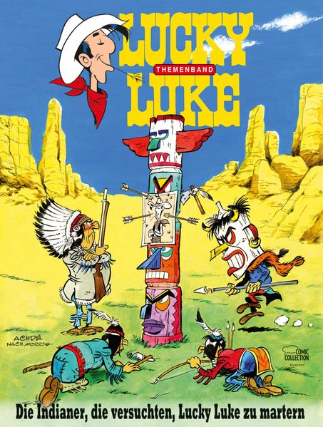 Cover von Die Indianer, die versuchten, Lucky Luke zu martern
