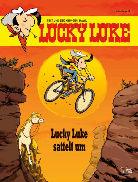 Cover von Lucky Luke sattelt um