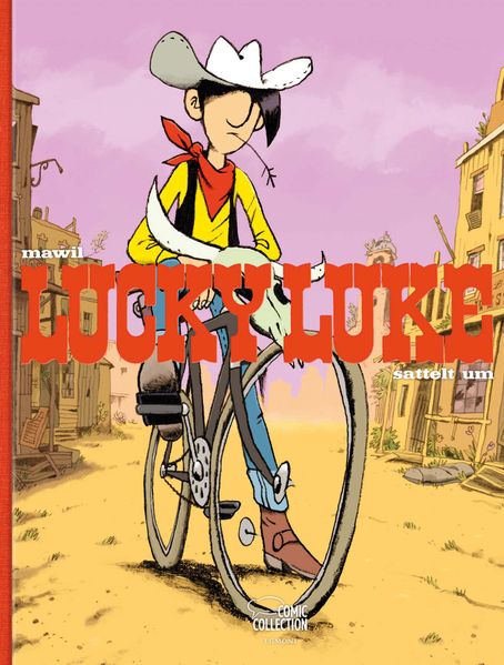 Cover von Lucky Luke sattelt um – Vorzugsausgabe