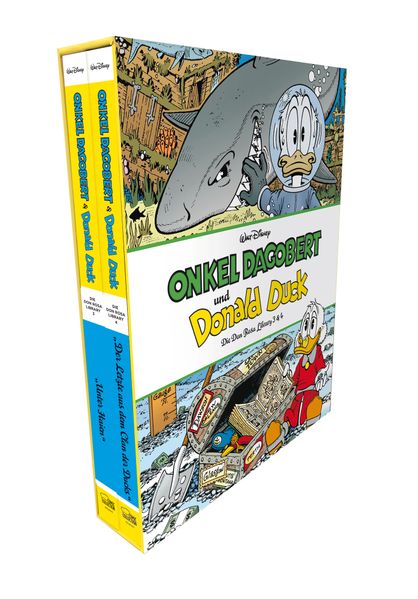 Cover von Onkel Dagobert und Donald Duck – Don Rosa Library Schuber 2