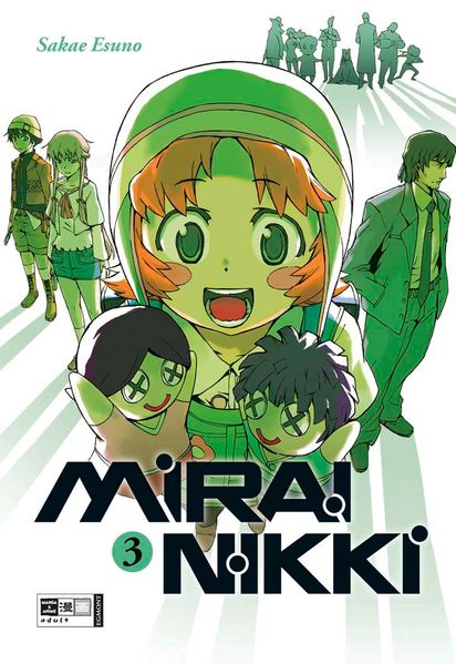 Cover von Mirai Nikki 03