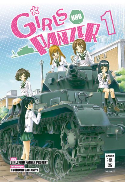Cover von Girls und Panzer 01