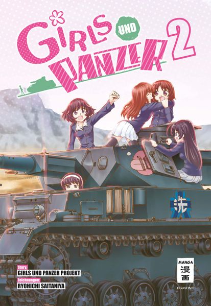 Cover von Girls und Panzer 02