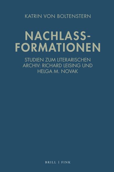 Cover von Nachlassformationen