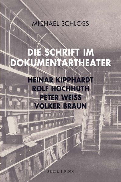 Cover von Die Schrift im Dokumentartheater