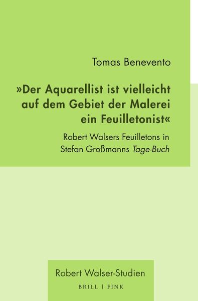 Cover von „Der Aquarellist ist vielleicht auf dem Gebiet der Malerei ein Feuilletonist“