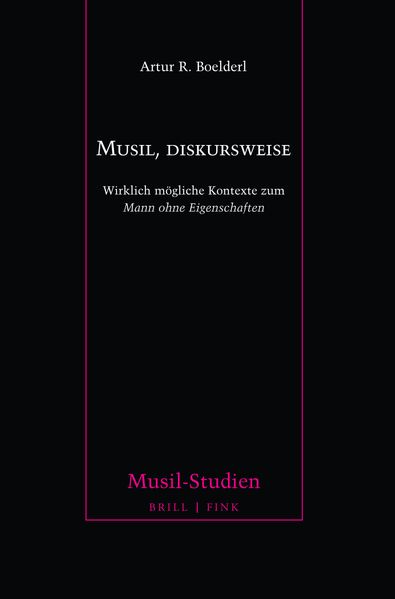 Cover von Musil, diskursweise