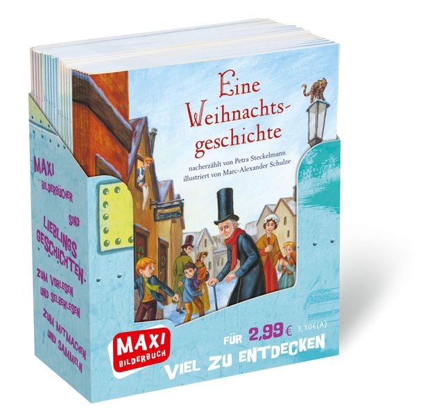 Cover von 24er VK Maxi Box Fröhliche Weihnachten