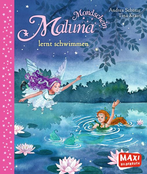 Cover von MAXI Maluna Mondschein lernt schwimmen