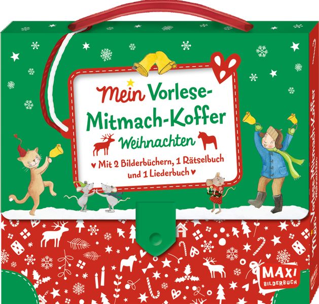 Cover von Mein Vorlese-Mitmach-Koffer. Weihnachten