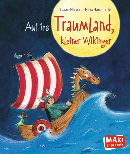 Cover von Auf ins Traumland, kleiner Wikinger!