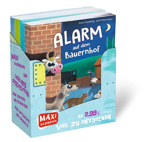 Cover von 24er VK MAXI Box Tierischer Vorlesespaß