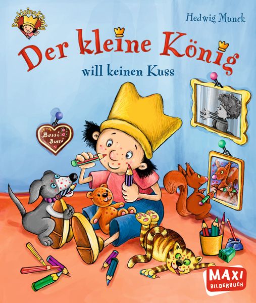 Cover von Der Kleine König will keinen Kuss!