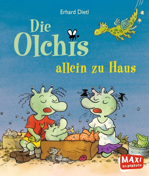 Cover von Die Olchis allein zu Haus