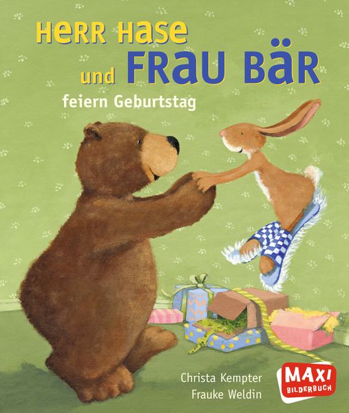 Cover von Maxi Herr Hase und Frau Bär feiern Geburtstag