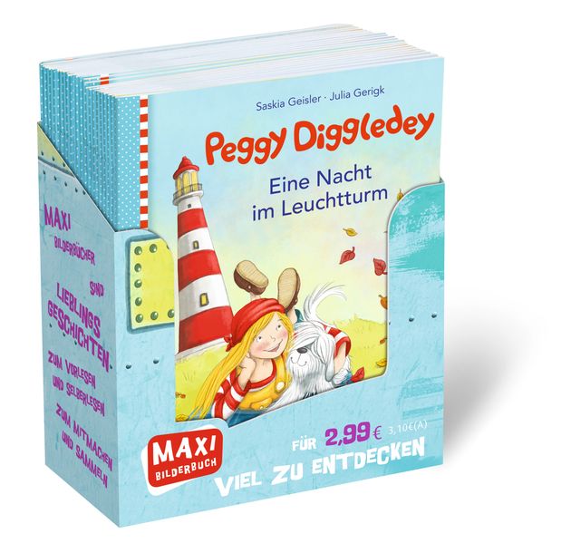 Cover von 24er VK MAXI Inselabenteuer mit Peggy Diggledey