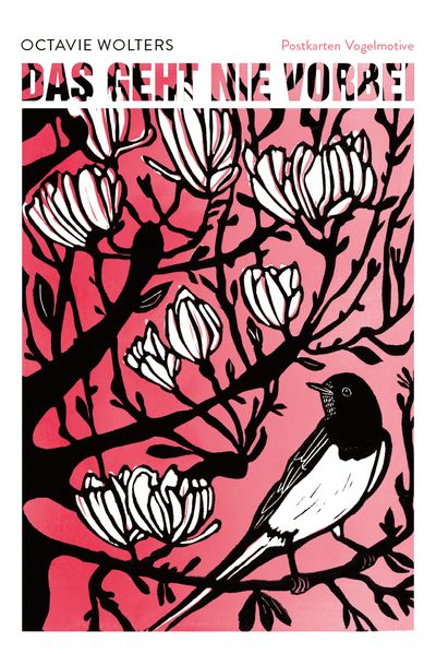 Cover von Das geht nie vorbei – Vogelmotive Postkartenbuch