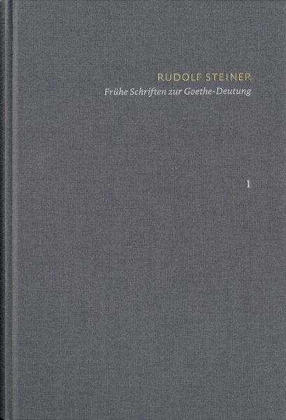 Cover von Grundlinien einer Erkenntnistheorie der Goetheschen Weltanschauung