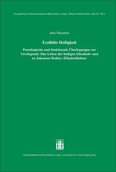 Cover von Erzählte Heiligkeit