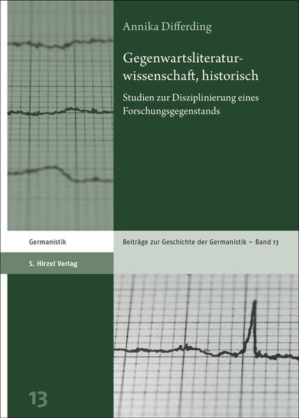 Cover von Gegenwartsliteraturwissenschaft, historisch