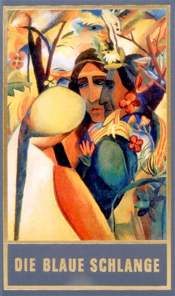 Cover von Die blaue Schlange