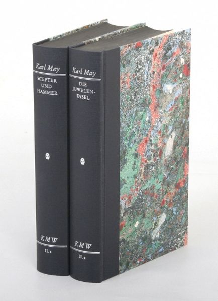 Cover von Karl Mays Werke: Historisch-Kritische Ausgabe für die Karl-May-Stiftung / Abteilung II: Fortsetzungsromane / Die Juweleninsel