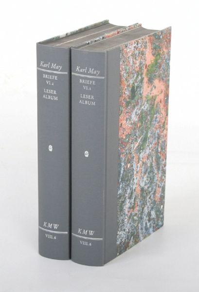 Cover von Karl Mays Werke: Historisch-Kritische Ausgabe für die Karl-May-Stiftung / Abteilung VIII: Briefe / Leseralbum Erster und Zweiter Teil