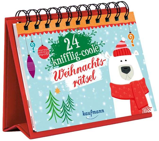 Cover von 24 knifflig-coole Weihnachtsrätsel