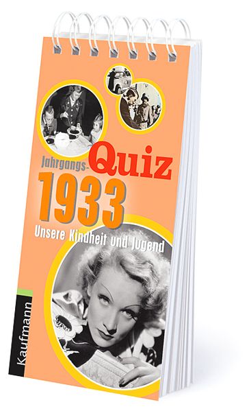 Cover von Jahrgangs-Quiz 1933